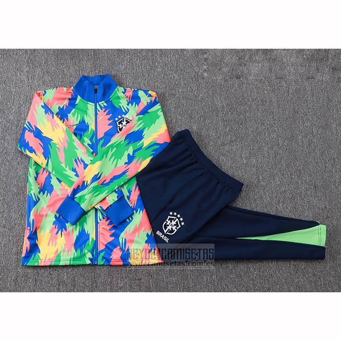 Chandal de Chaqueta del Brasil 2025-2026 Multicolor